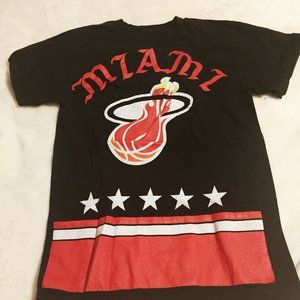 COPY - Men's Miami Heat NBA Basketball T-Shirt Size Small